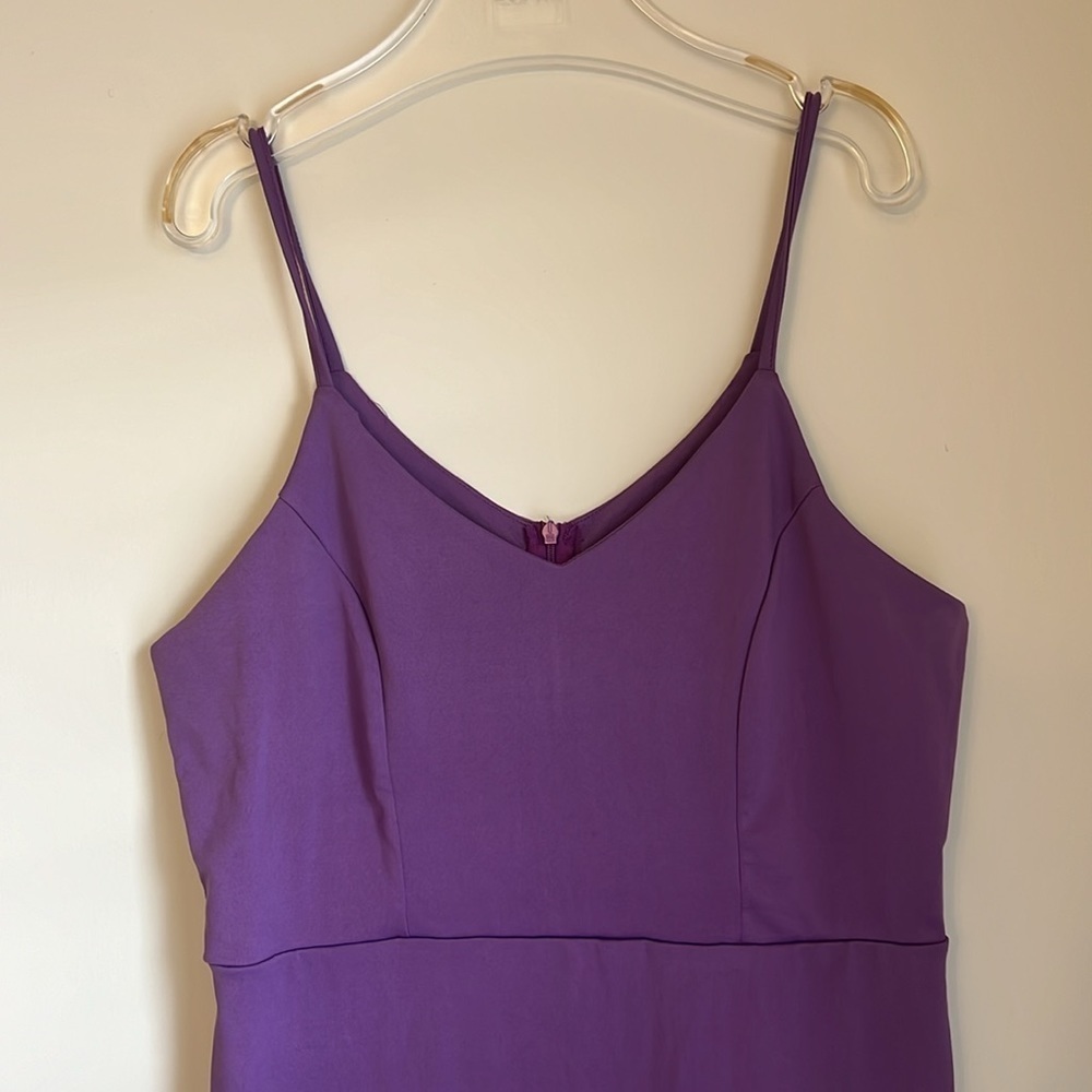 Lyaner Ruffle Split Hem Dress - Picture 2 of 6